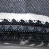 Kocyk bawełniany dis.8 ciemnoszary TM Jarosław